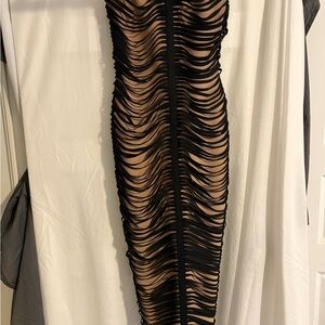 ELLIATT Stella Midi dress Elegant Black Cut-Out